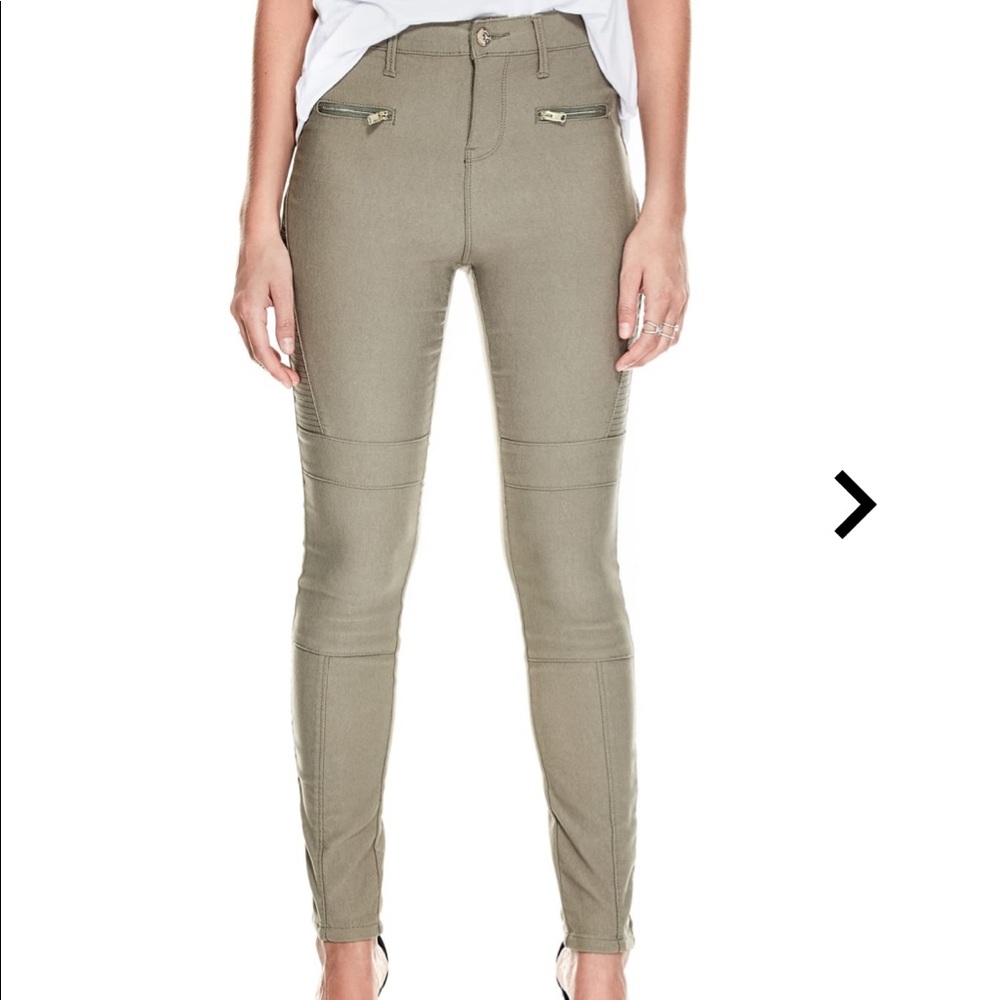 NWT G BY GUESS Motion Stretch Pants - Picture 3 of 9